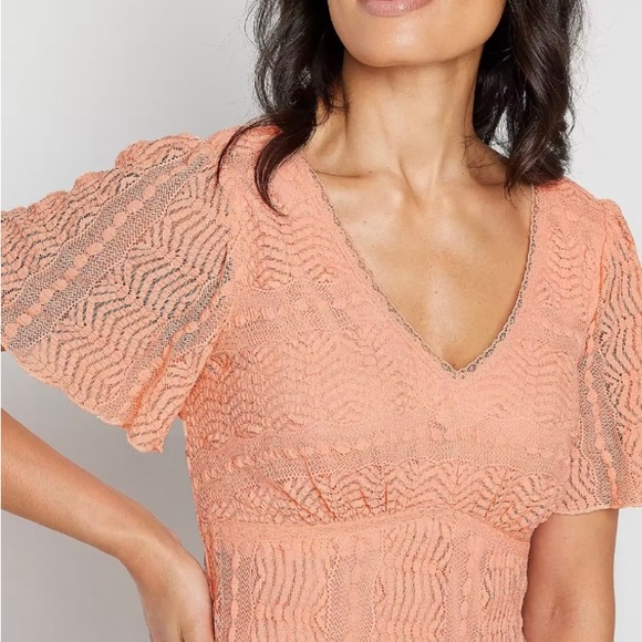 💥Rabbit Rabbit Rabbit Lined Lace Dress💥 NWT - Picture 3 of 14